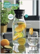 Caraffa vetro tupperware usato  Potenza