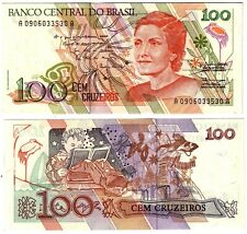 Nota - 1990 Brasil, 100 Cruzeiros, P228 UNC, C Meireles (F) Leitura infantil (R comprar usado  Enviando para Brazil
