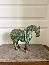 Antique wooden horse d'occasion  Expédié en Belgium