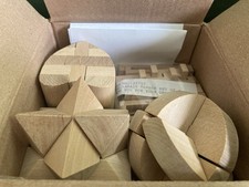 4 rompecabezas de estrategia de madera para toda la familia / vacaciones - 3D segunda mano  Embacar hacia Mexico
