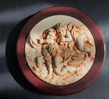 Cherub wall plaque for sale  LONDON