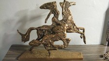 Belle sculpture chevaux d'occasion  Steinbourg
