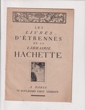 catalogue etrennes hachette d'occasion catalogue etrennes hachette d'occasion Bergerac