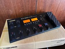 Pedal de guitarra Boss GT-100 multi efeitos e modelagem de amplificador com caixa, usado comprar usado  Enviando para Brazil