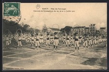 Cpa nancy fètes d'occasion  Expédié en France