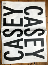 Casey casey promo for sale  LONDON