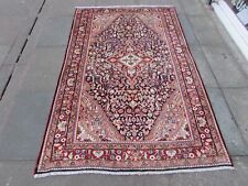 Fino Vintage hand Hecho Tradicional Oriental Lana Descoloridos Azul Gris Tapete comprar usado  Enviando para Brazil