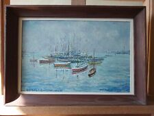 Tableau concarneau signé d'occasion  Barr