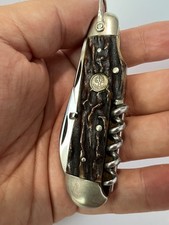 FACA DE BOLSO VINTAGE SOLINGEN BOKER TREE MARCA ARBOLITO 182 CAMP SCOUT PERFEITA comprar usado  Enviando para Brazil