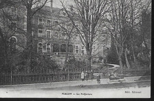Cpa macon préfecture d'occasion  Prissé