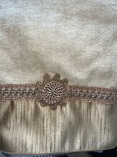 Avanti pleciony mankiet medalion ręcznik kąpielowy, 25" x 50", (rattan) nowy bez metki na sprzedaż  Wysyłka do Poland