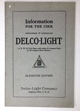 Delco light information for sale  Dayton