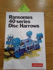 Ransomes series disc for sale  WHITCHURCH