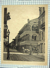 Old antique print for sale  UK