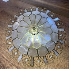 Capiz shell lamp for sale  BARKING