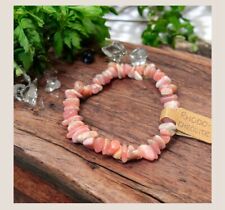 Rhodochrosite chip bracelet for sale  LYTHAM ST. ANNES