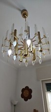 Lampadario italiano ottone usato  Napoli