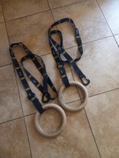 Wooden gymnastic rings for sale  Cathedral City