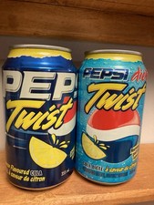 Latas vazias raras 2004 CDN Pepsi & Diet Pepsi Twist. Aba sob drenada comprar usado  Enviando para Brazil