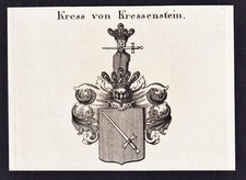 Kress kressenstein wappen gebraucht kaufen  Seubersdorf