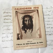 Calendrier miniature 1941 d'occasion  Nantes-