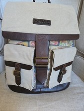 Mochila Robert Graham mochila de seda e couro charuto cubano tema estado perfeito comprar usado  Enviando para Brazil