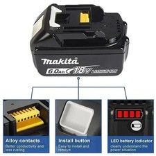 Batteria makita 6.0ah usato  Villamiroglio