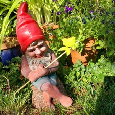 Alter gartenzwerg angler gebraucht kaufen  München