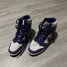 RARO🔥 Tênis Nike Dunk Sky Hi Hidden Wedge Roxo Cinza Tamanho 9.5 528899-054, usado comprar usado  Enviando para Brazil