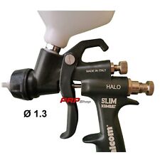 WALCOM SLIM KOMBAT HALO PISTOLA A SPRUZZO PROFESSIONALE CON REGOLATORE Ø 1.3, usado comprar usado  Enviando para Brazil