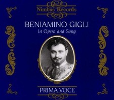 Beniamino gigli opera for sale  ROSSENDALE