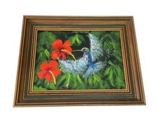 Wooden framed acrylic for sale  LONDON