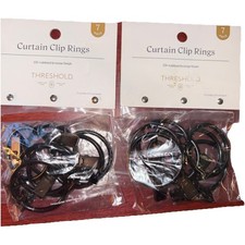 Anéis de clipe de cortina limiar bronze esfregado 1,5” 2 pacotes de 7 (14 no total) abertos, usado comprar usado Anéis de clipe de cortina limiar bronze esfregado 1,5” 2 pacotes de 7 (14 no total) abertos, usado comprar usado  Enviando para Brazil