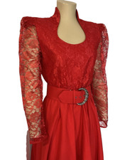 Vintage red lace for sale  Aurora