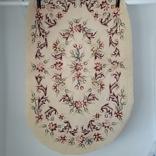 Floral needlepoint rug for sale  Saint Petersburg