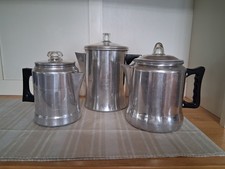 Vintage aluminum coffee for sale  Swanton