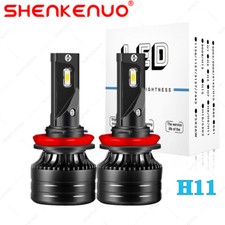 Kit de faróis de LED H11 lâmpada de feixe baixo super brilhante 6000K lâmpadas retorno livre comprar usado  Enviando para Brazil