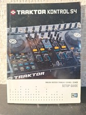 manual de instruções traktor Kontrol s4 comprar usado  Enviando para Brazil