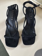 Office black sparkly for sale  BOLTON