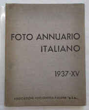 Annuario italiano 1937. usato  Vercelli