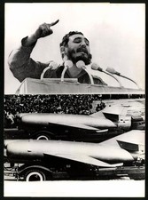 Fotografie Keystone, München, Ansicht Havanna, Fidel Castro hält Rede zum 4. Ja  comprar usado  Enviando para Brazil
