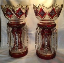 pair vases crystal large for sale pair vases crystal large for sale Austin