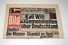 Bildzeitung 1990 donnerstag gebraucht kaufen  Deutschland