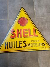 Shell emaillschild huiles gebraucht kaufen  Kröning