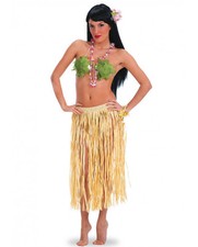 Gonna hawaiana rafia usato  Italia