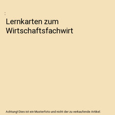 Lernkarten zum wirtschaftsfach gebraucht kaufen  Trebbin