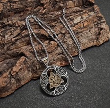 Mens celtic necklace for sale  LONDON