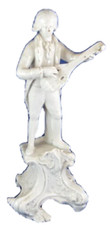 Estatueta de cerâmica 18thC Nápoles Real Fabbrica Ferdinandea figura Le Nove comprar usado  Enviando para Brazil