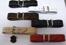 Lederriemen schwarz weiß gebraucht kaufen  Steinbach-Hallenberg