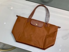 Bolsa tote LONGCHAMP Le Pliage tamanho G marrom bolsa dobrável 46/30cm×30cm×18cm saída comprar usado  Enviando para Brazil
